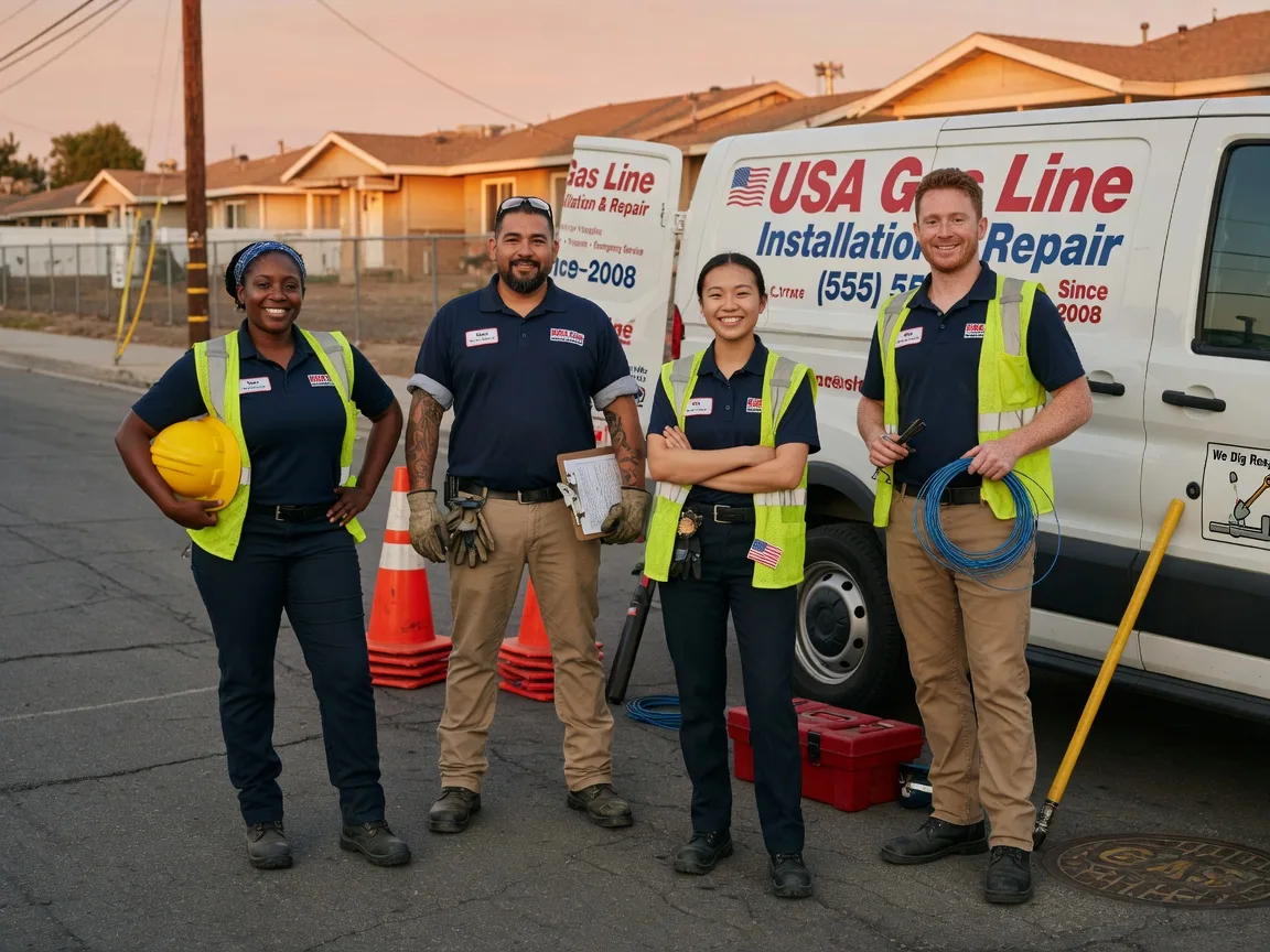 Gas Line Installation company in Fayetteville, OH